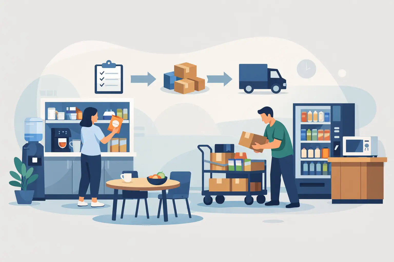 How to Simplify Break Room Restocking