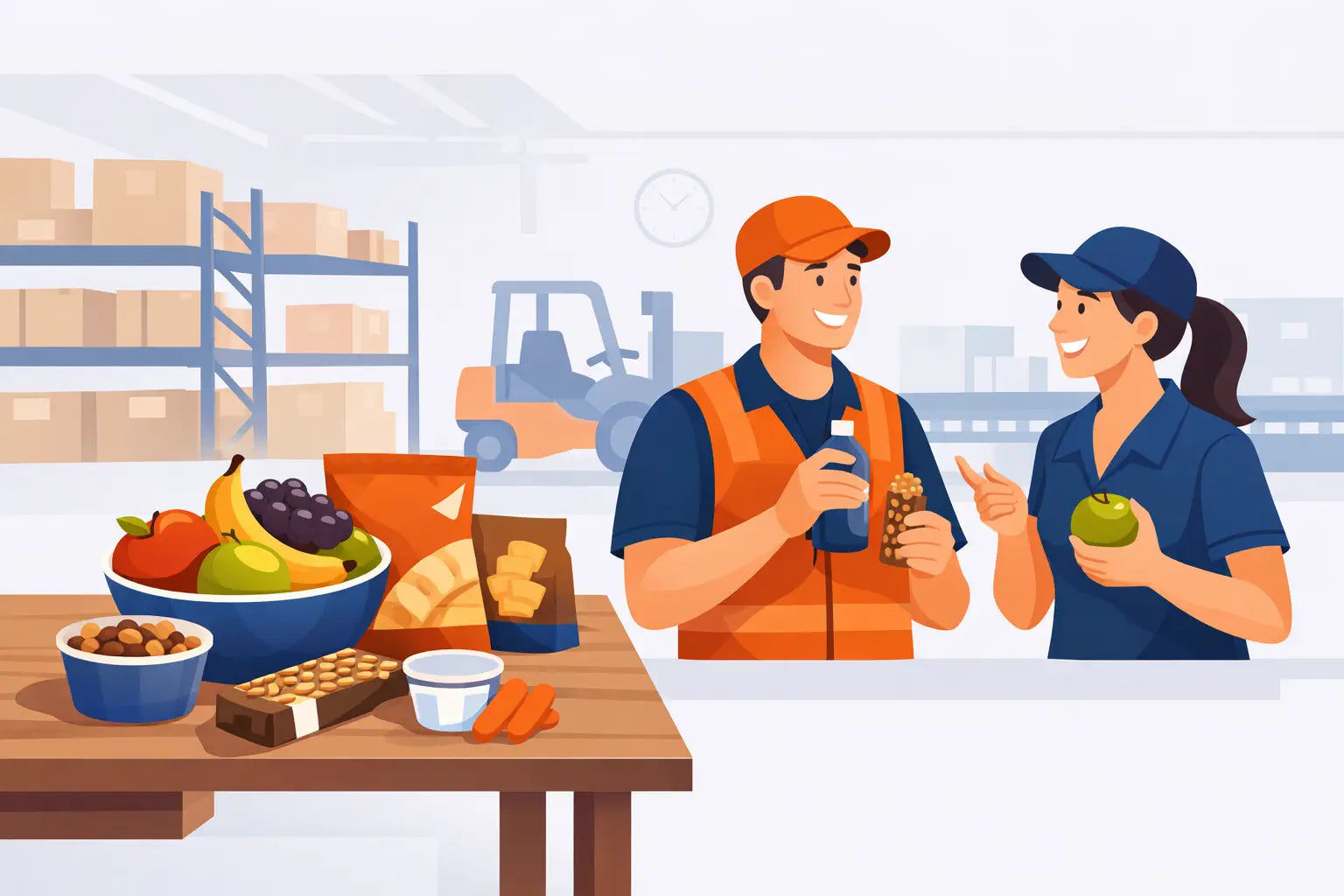 Best Snacks for Warehouse Employees