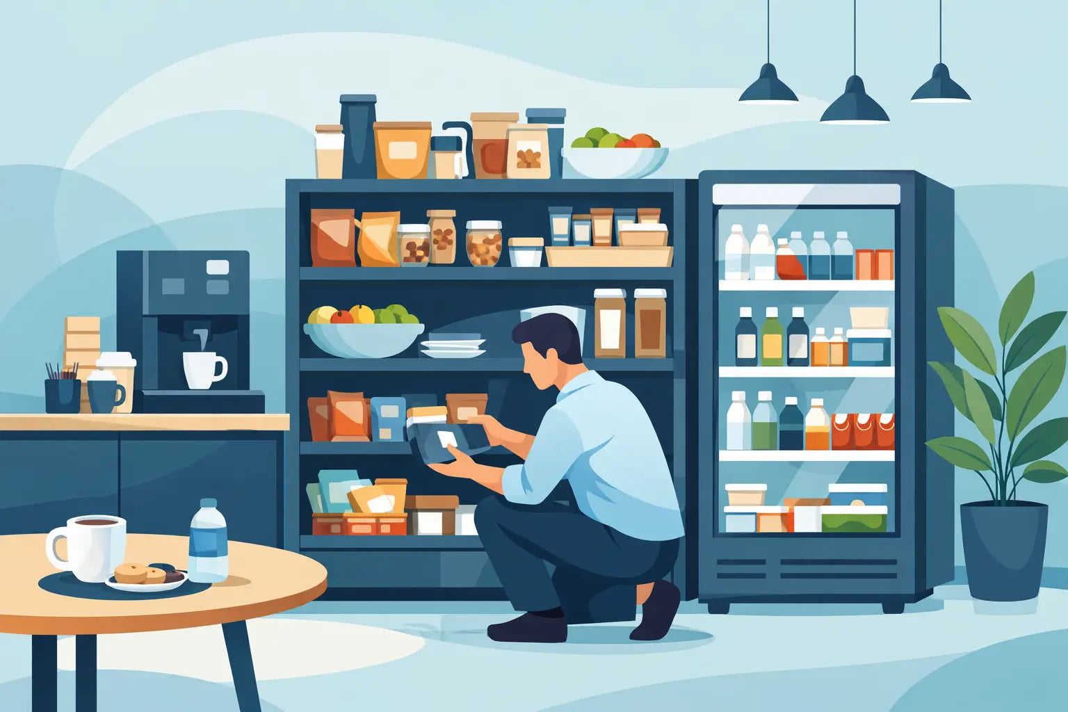 How to Stock an Office Break Room Well