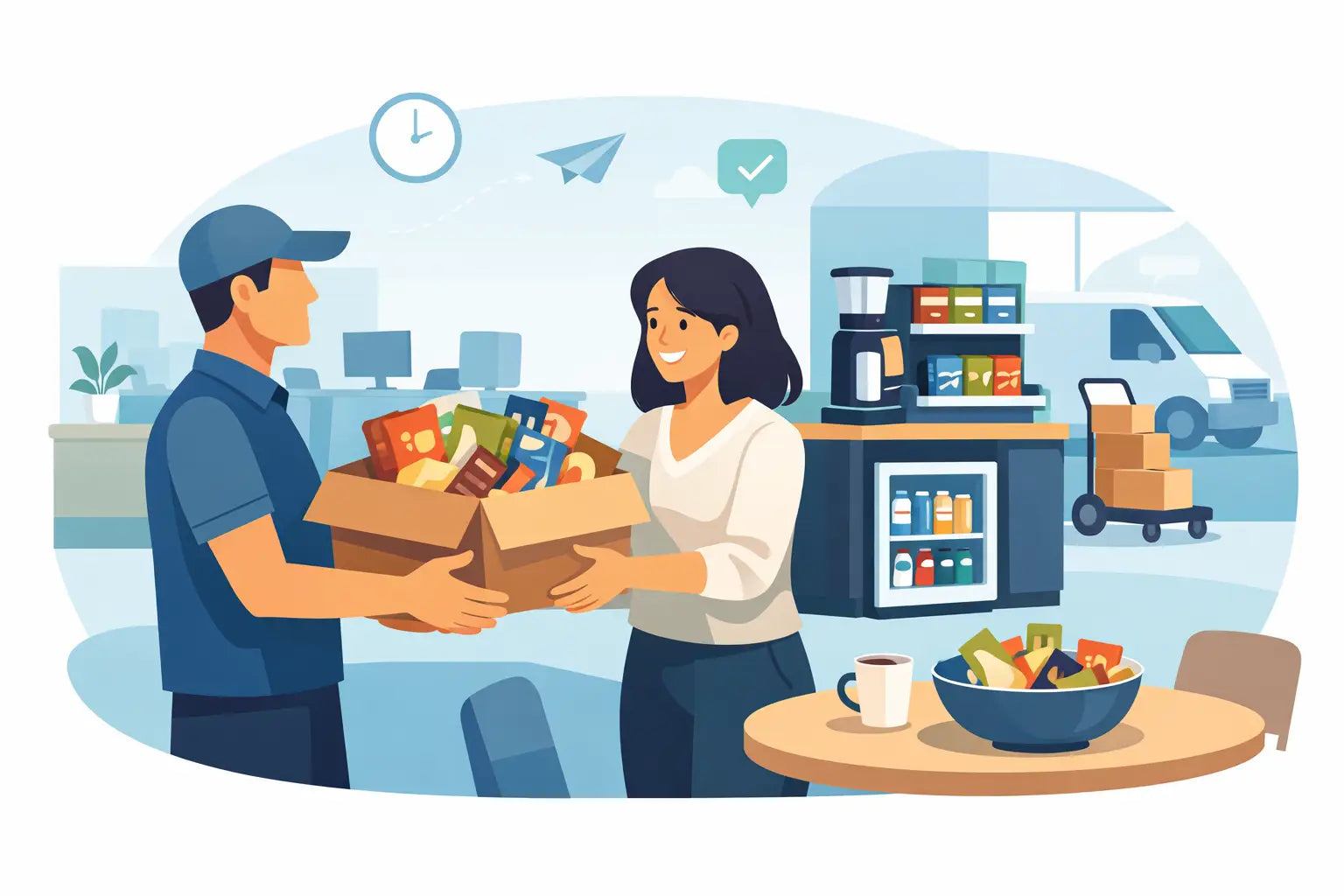 Break Room Snack Delivery That Actually Works