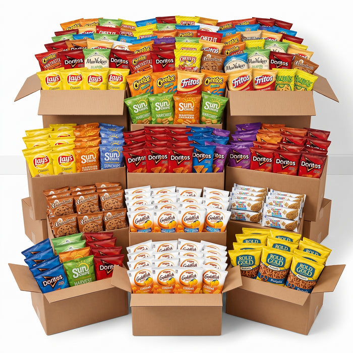 Corporate Office Snack Box – 400 Snacks | Bulk Snack Delivery
